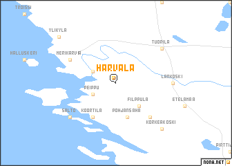 map of Harvala