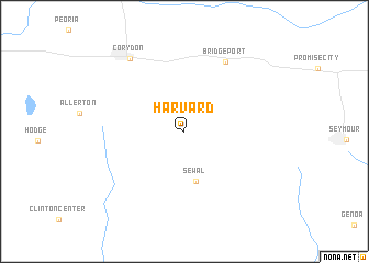 map of Harvard