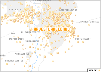 map of Harvest Lane Condo