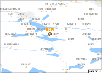 map of Harv