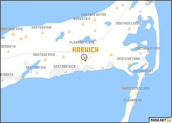 map of Harwich