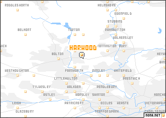 map of Harwood