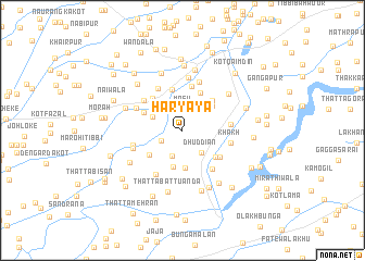 map of Haryaya