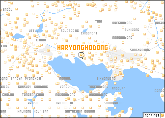 map of Haryongho-dong