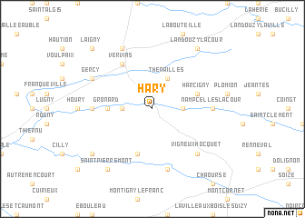 map of Hary
