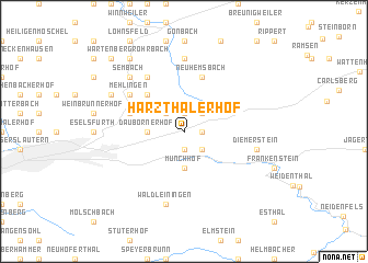 map of Harzthalerhof