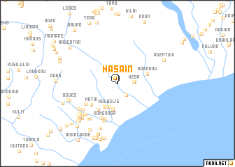 map of Hasain