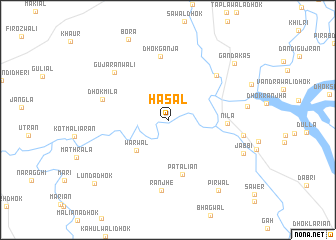 map of Hāsal