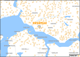 map of Hasamgwi