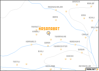 map of Hasanabat