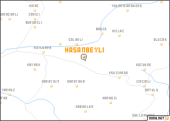 map of Hasanbeyli