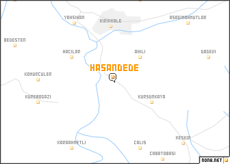 map of Hasandede