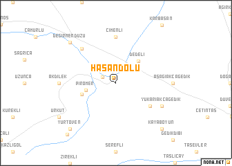 map of Hasandolu