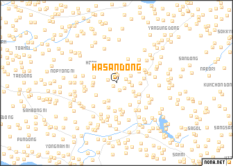 map of Hasan-dong