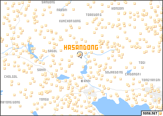 map of Hasan-dong