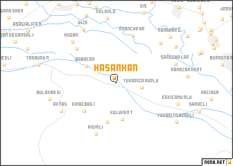 map of Hasanhan