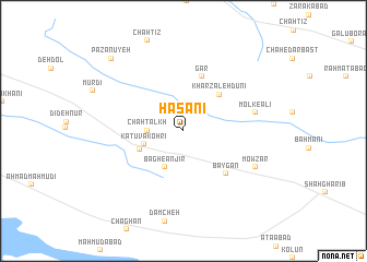 map of Ḩasanī