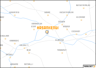 map of Hasankendi