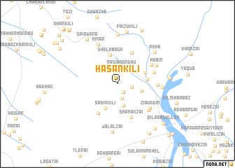 map of Hasan Kili