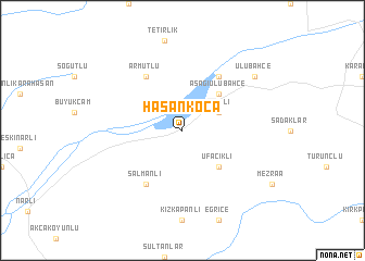 map of Hasankoca