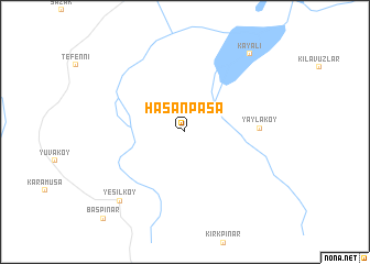 map of Hasanpaşa