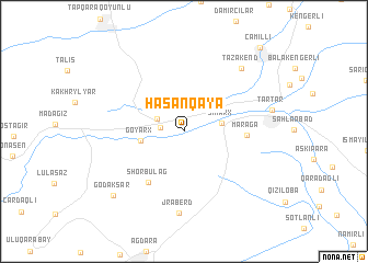 map of Hǝsǝnqaya