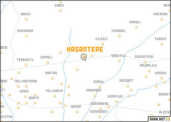 map of Hasantepe