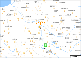 map of Hasan