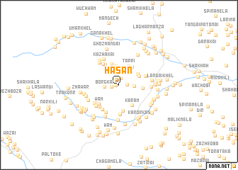 map of Hasan