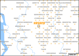 map of Hāsara