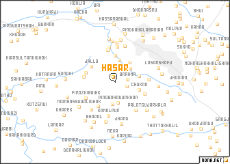 map of Hasār
