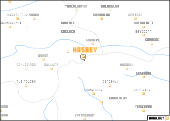 map of Hasbey