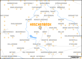 map of Haschenbrok