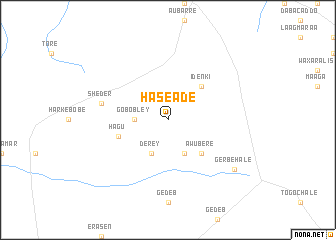 map of Haseʼādē