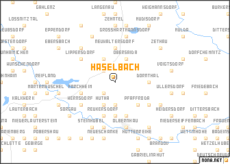 map of Haselbach