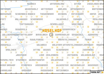 map of Haselhof