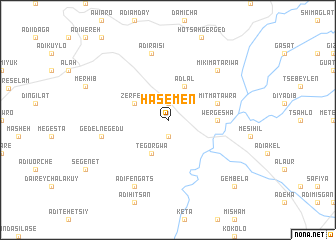 map of Hasemen