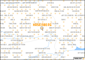 map of Hasenberg