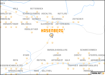 map of Hasenberg