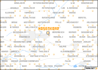 map of Hasenkamp