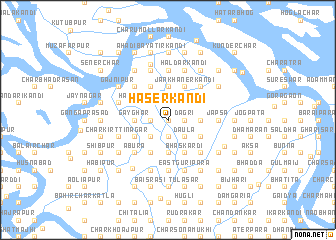 map of Hāserkāndi