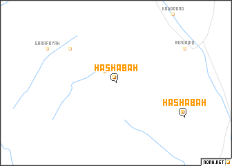 map of Hashābah