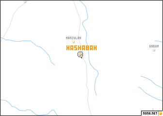 map of Hashābah