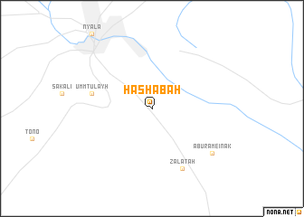 map of Hashābah