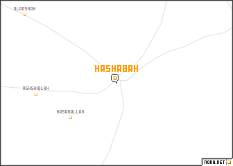 map of Hashābah