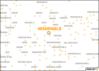 map of Hashamwāla