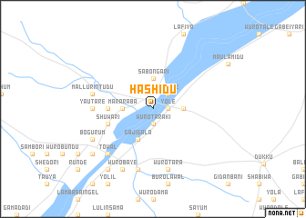 map of Hashidu