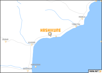 map of Hashikure