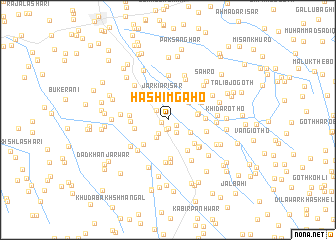 map of Hāshim Gāho