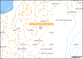 map of Hāshim Kharara